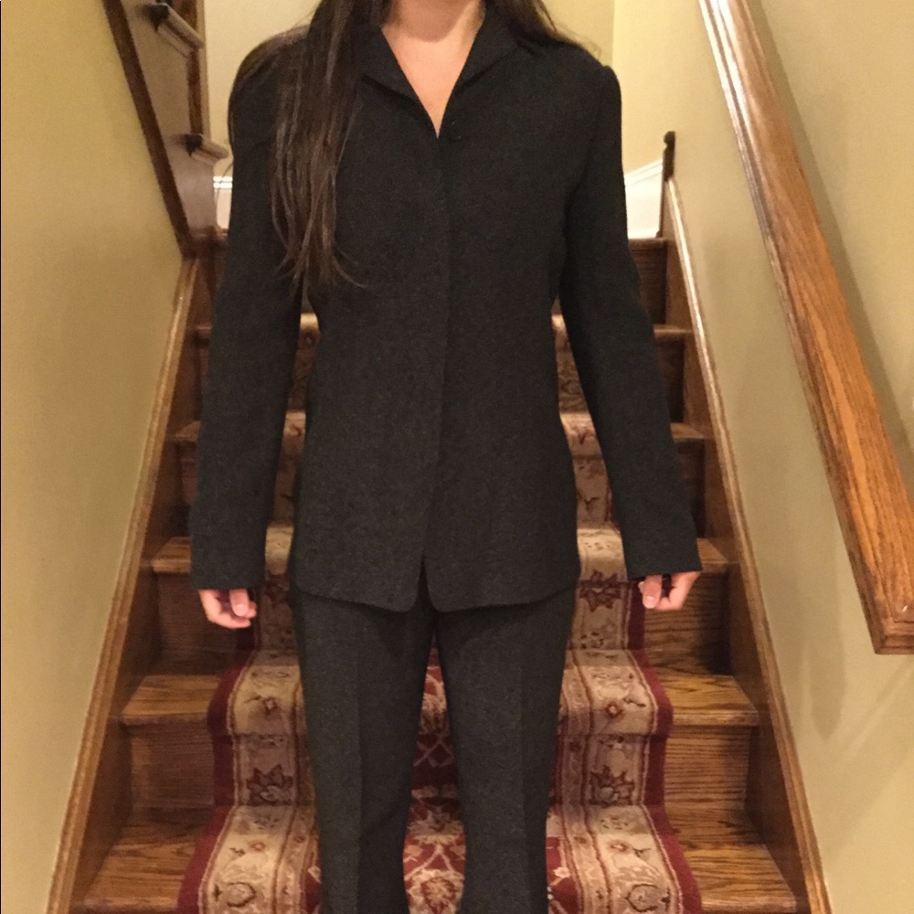 Black Pant Suit Set